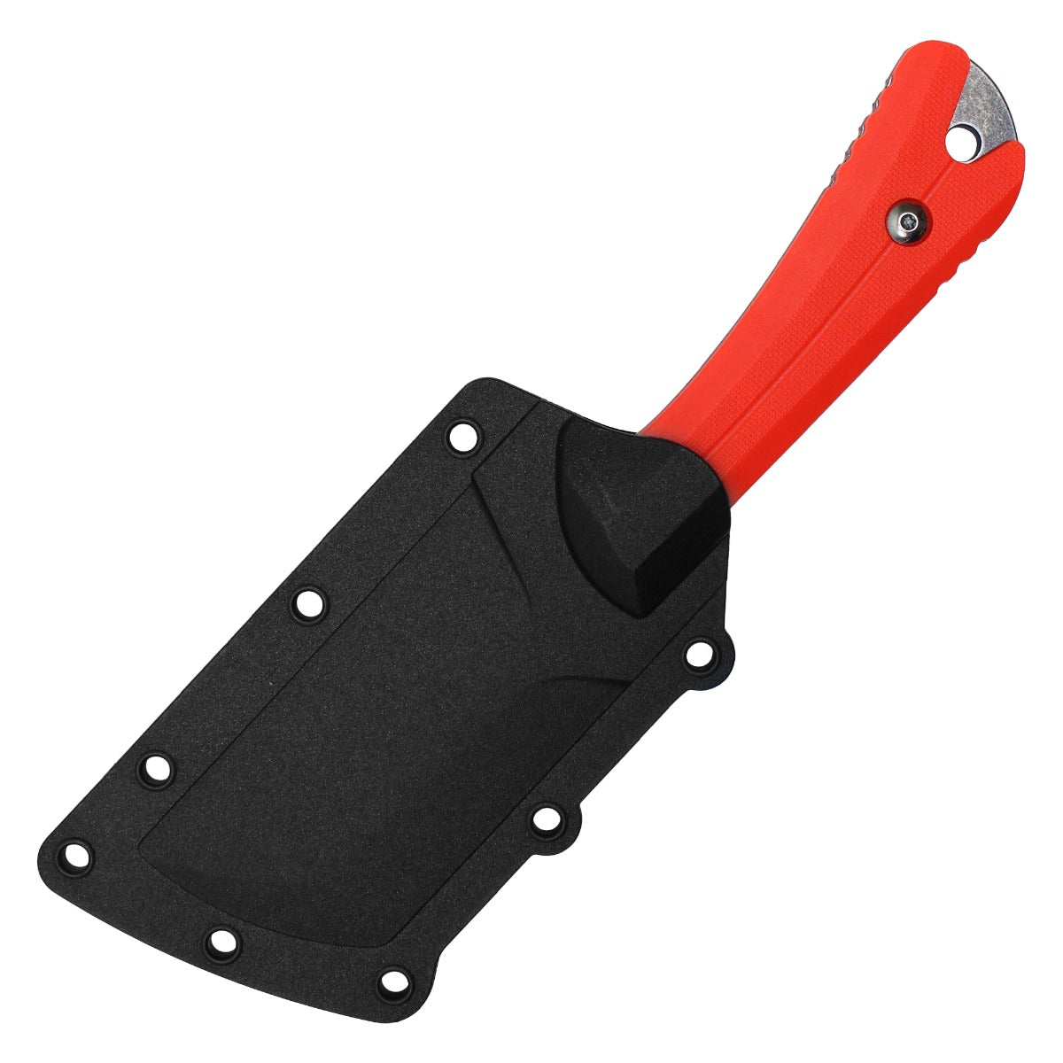 7.5" Orange Fixed Blade Knife