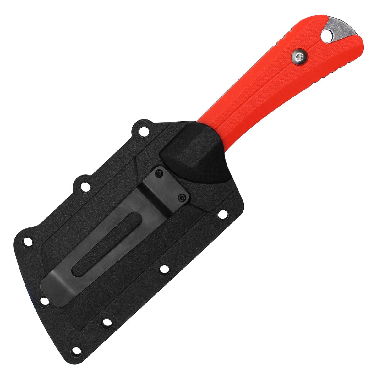 7.5" Orange Fixed Blade Knife