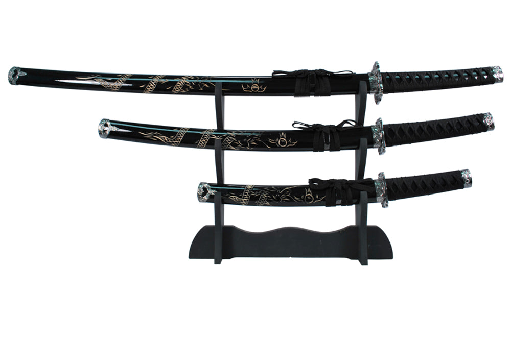 Square guard shiny DRG Sword SET W STAND