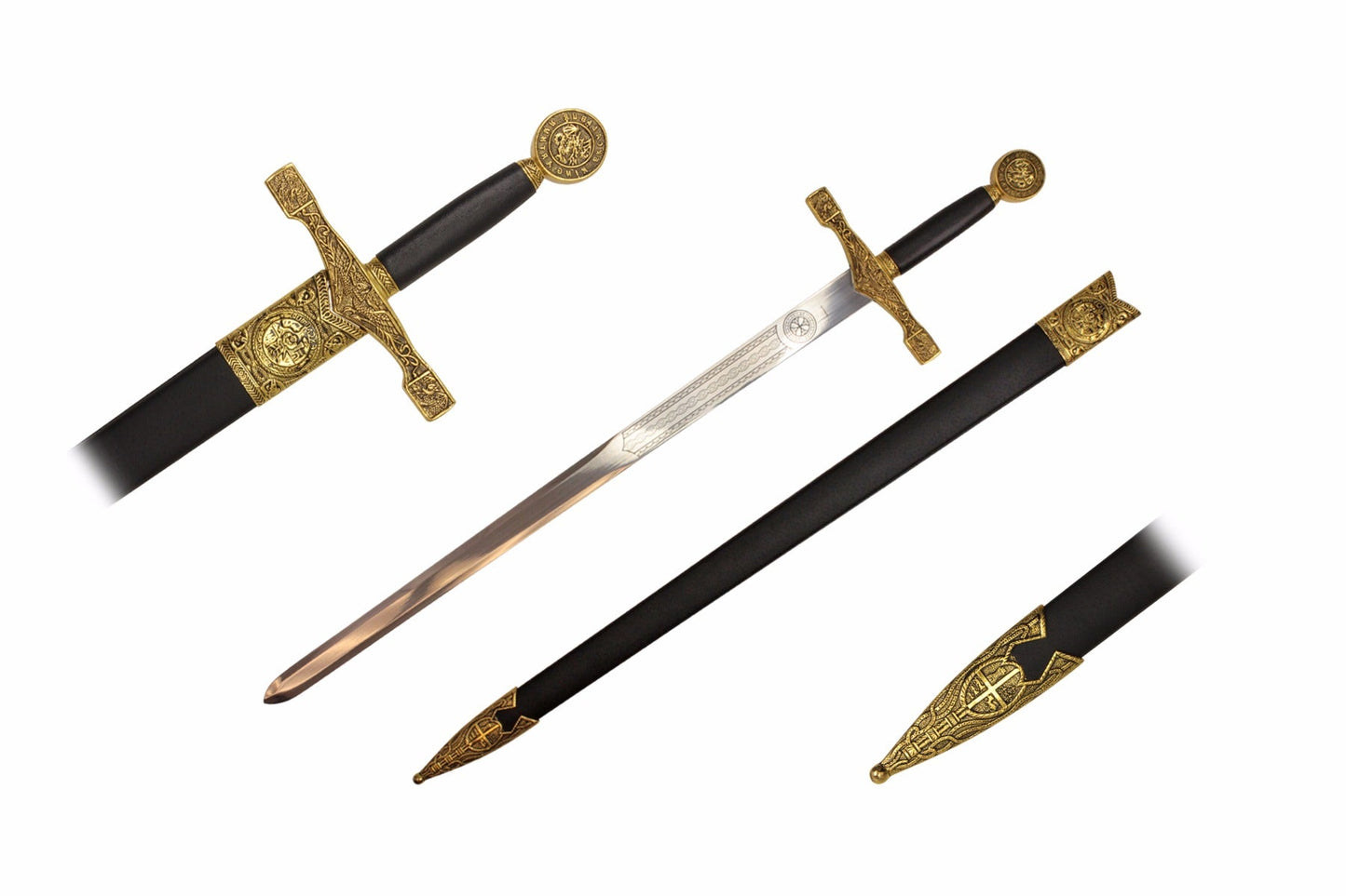 33.5-inch Excalibur Sowrd w Scabbard