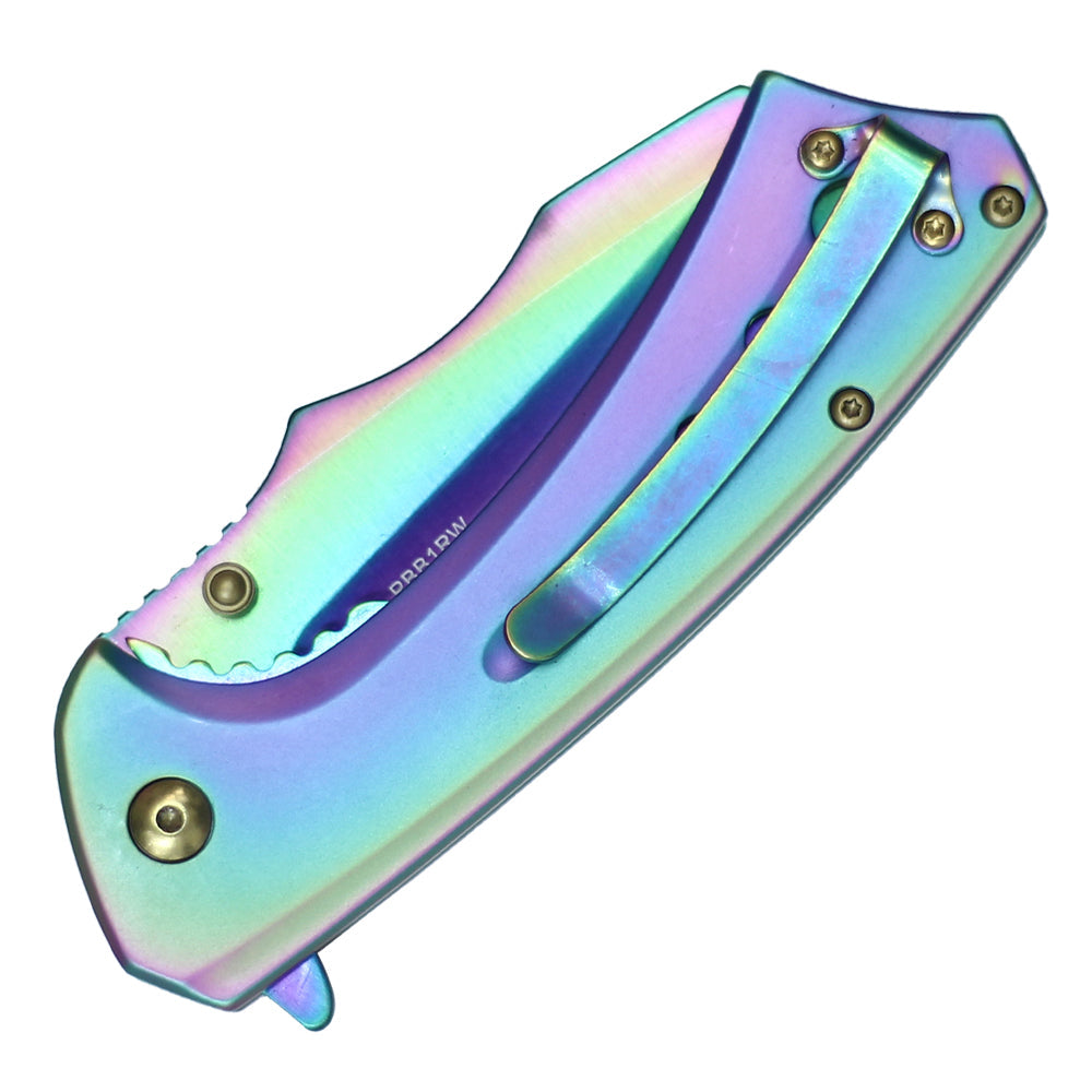 8" Overall Assisted Open Ball Bearing Pocket Knife