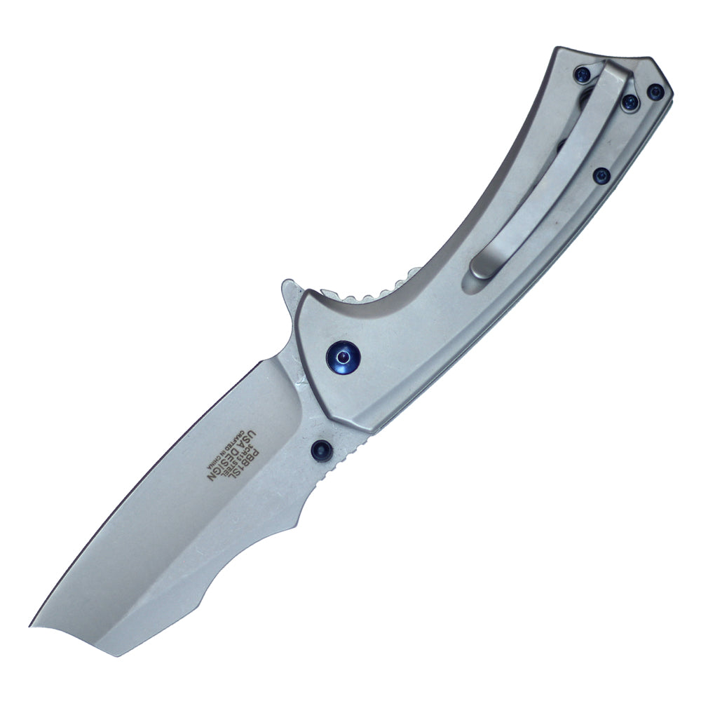 8" Overall Assisted Open Ball Bearing Pocket Knife