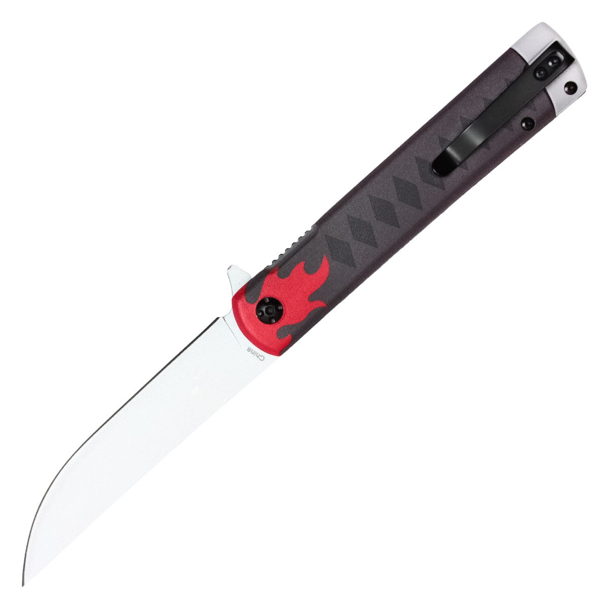 Demon Slayer - 9" Tanjiro Kamado's Nichirin Katana 2.0 | Spring Assisted Pocket Knife