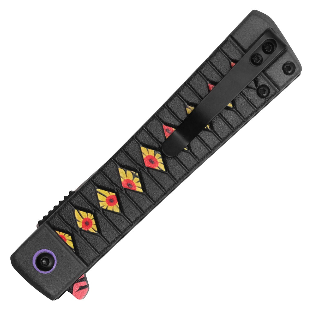 Demon Slayer - 8" Kokushibo's Flesh Katana | Spring Assisted Pocket Knife