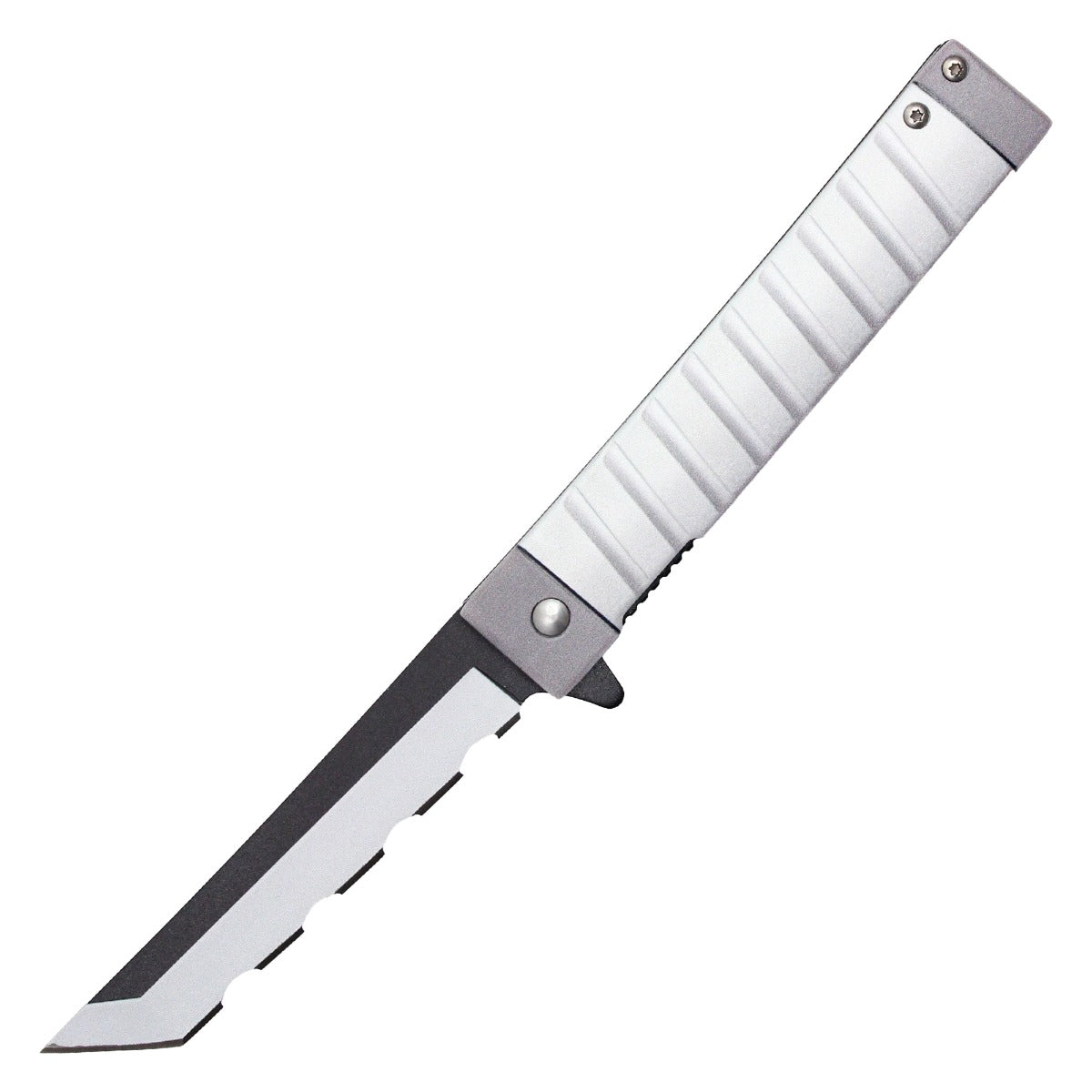 Demon Slayer - 8.25" Inosuke Hashibira's Nichirin Katana | Spring Assisted Pocket Knife