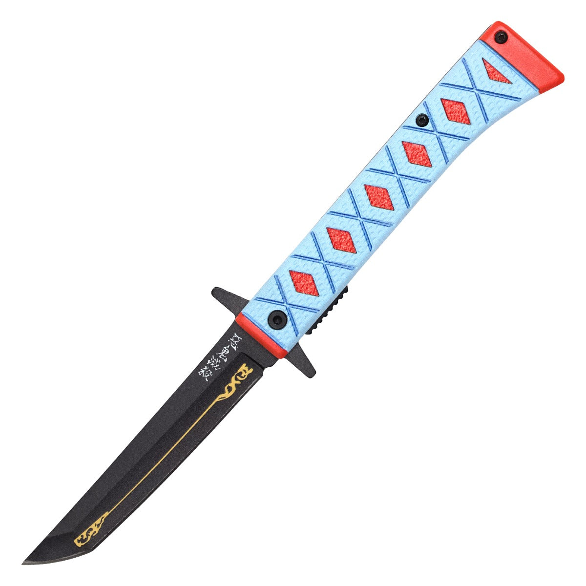 Demon Slayer - 8.75" Shinobu Kocho's Nichirin Katana | Spring Assisted Pocket Knife