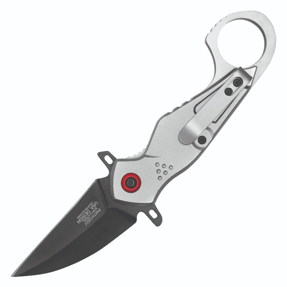 7" Wartech - Gray Pocket Karambit