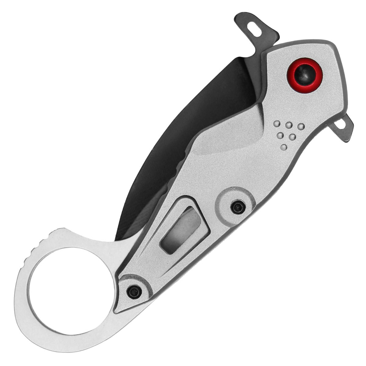 7" Wartech - Gray Pocket Karambit