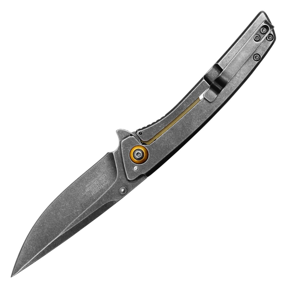 Wartech - 7.75” Stone | Spring Assisted Pocket Knife