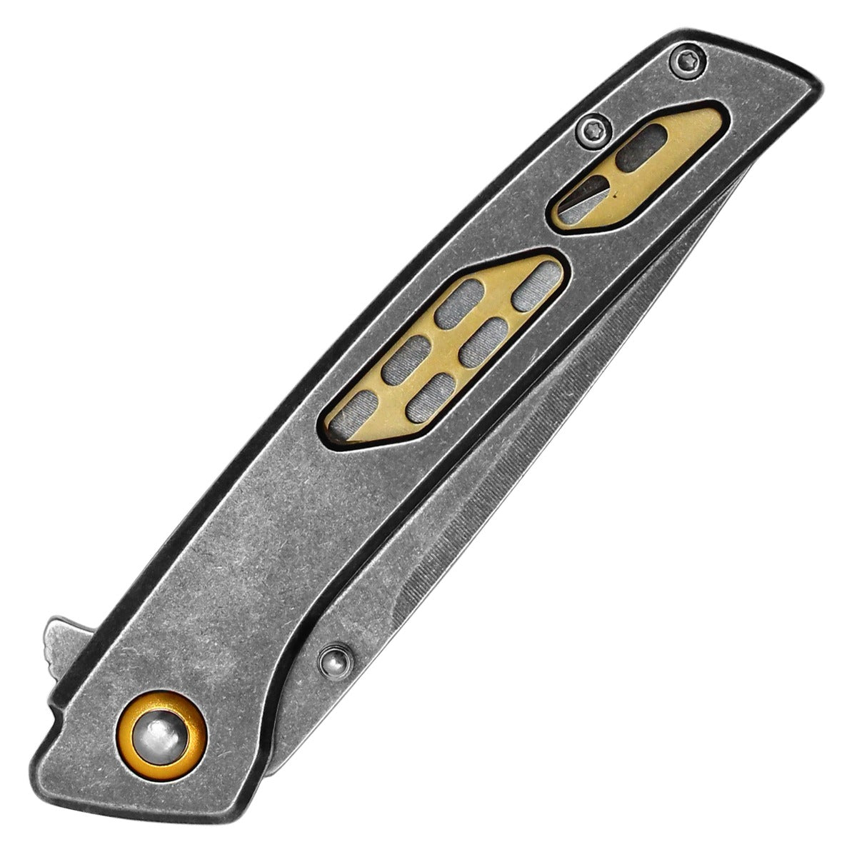 Wartech - 7.75” Stone | Spring Assisted Pocket Knife