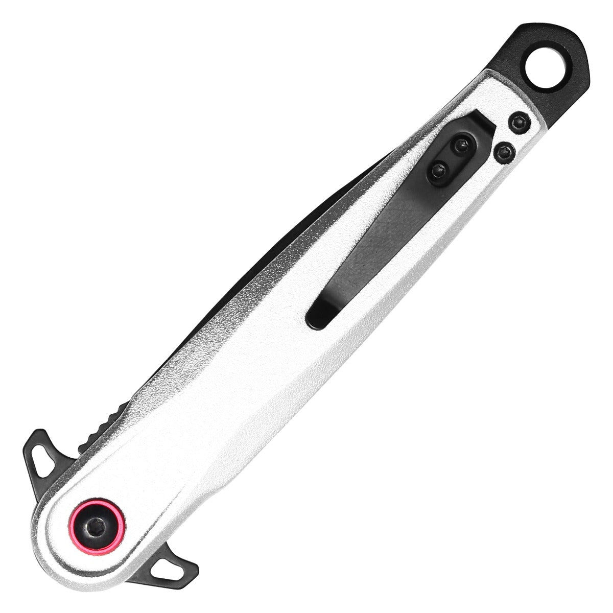 Wartech - 8.5" Chrome | Spring Assisted Pocket Dagger
