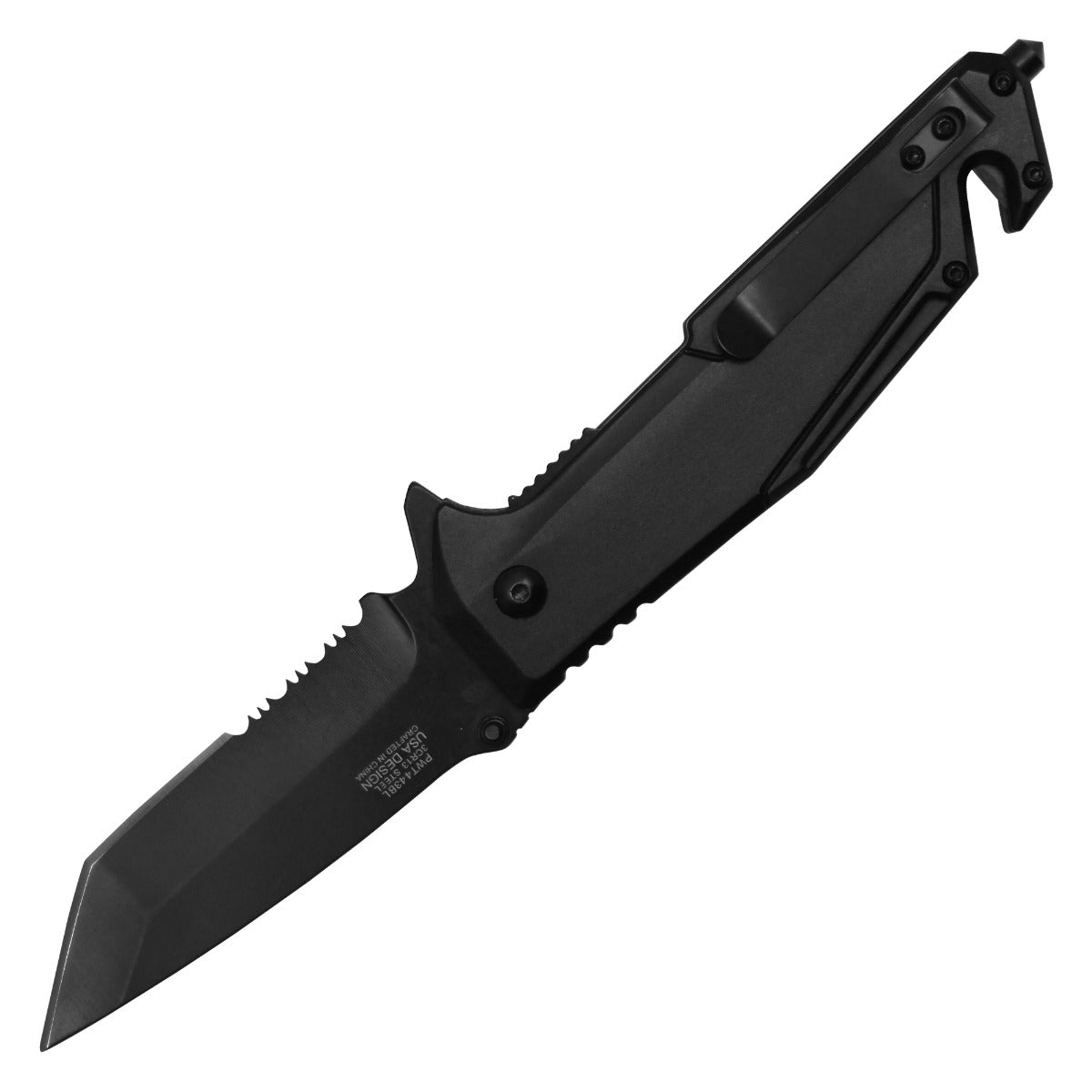Wartech - 8.5" Thin Blue Line | Spring Assisted Pocket Knife