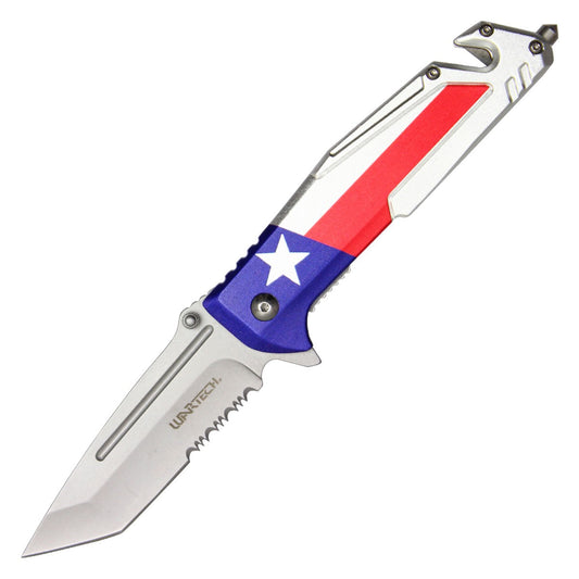 Wartech - 8.5" Texas | Spring Assisted Pocket Knife