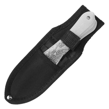 6.5" Koi Fish - 3PC Chrome Stainless Steel Throwing Knife Set