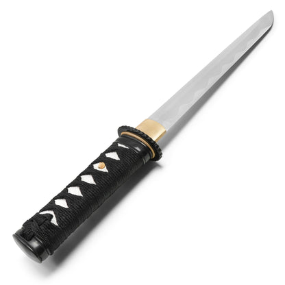 14.75" Red Straight Tanto Blade | Collectible Display Tanto Knife
