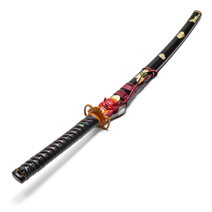 Valorant - Black Oni Katana Replica | Collectible Display Sword