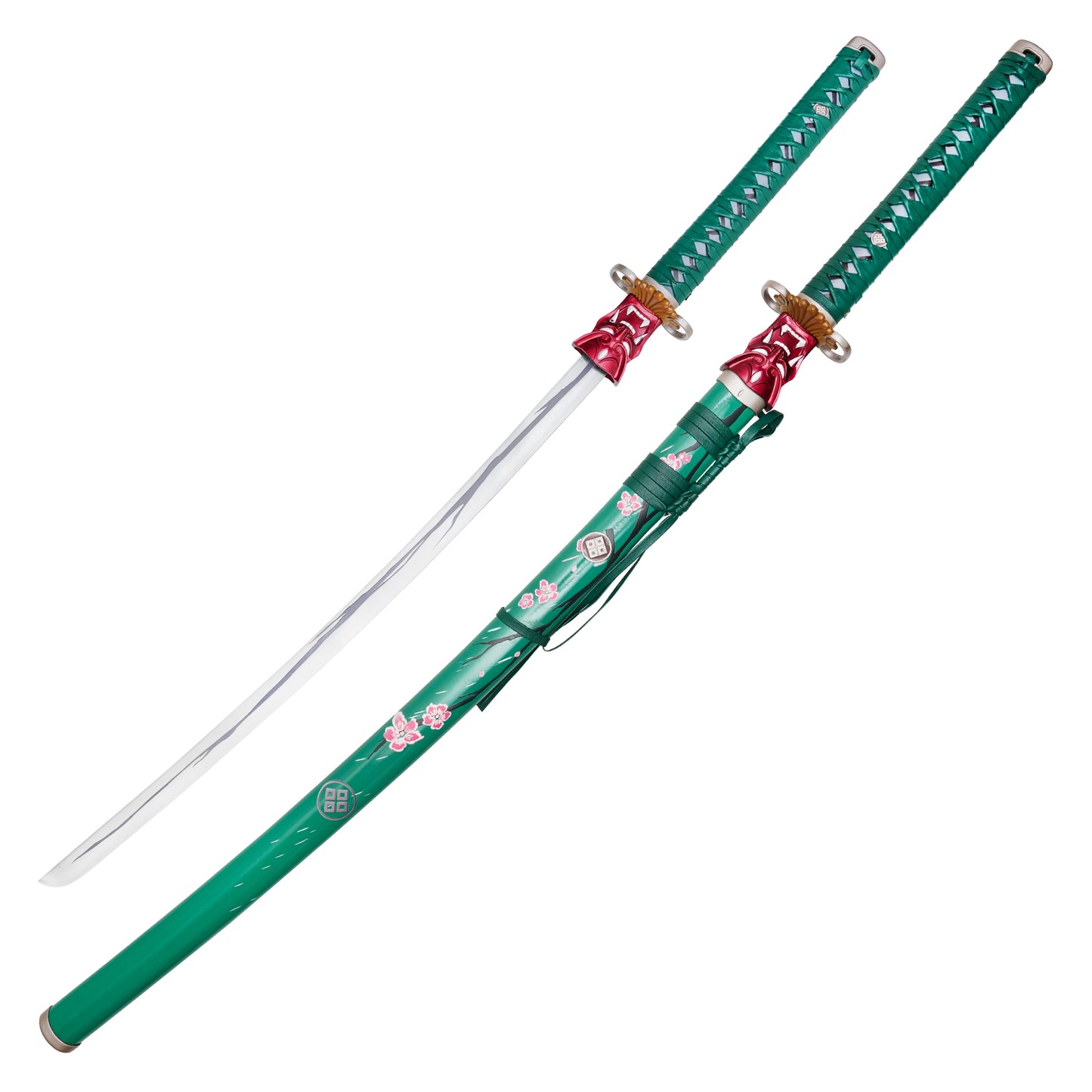 Valorant - Green Oni Katana Sword Replica | Collectible Display Sword