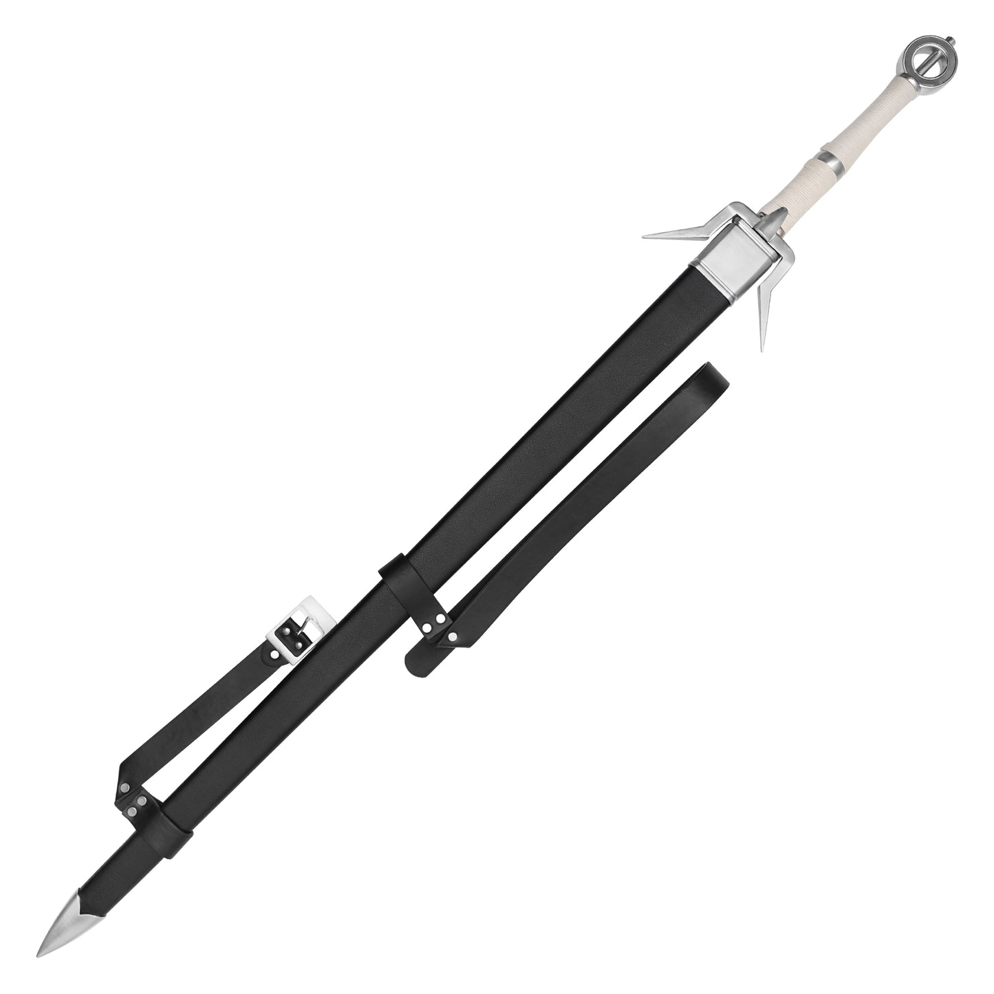 The Witcher - Ciri's Zireael Sword Replica | Collectible Stainless Steel Fantasy Sword
