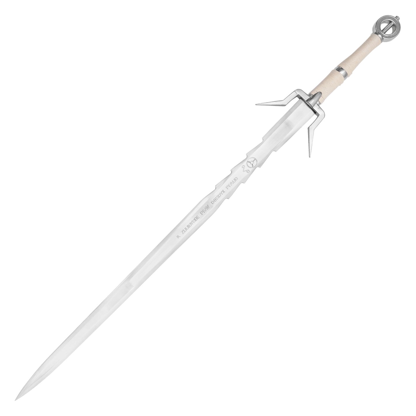 The Witcher - Ciri's Zireael Sword Replica | Collectible Stainless Steel Fantasy Sword