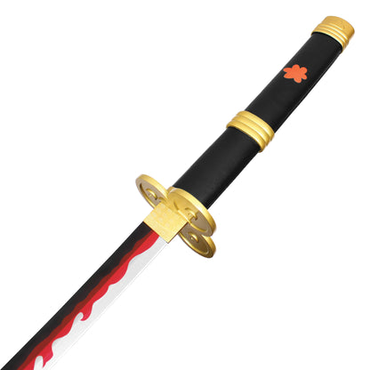 One Piece - Roronoa Zoro's "Black Enma" Sword Replica | Collectible Display Steel Katana