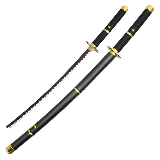 One Piece - Roronoa Zoro's "Yubashiri" Sword Replica | Collectible Display Steel Katana