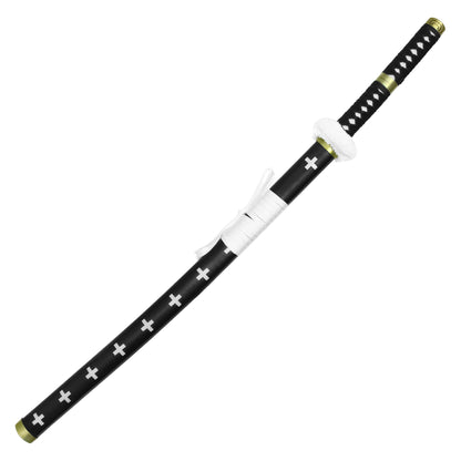 One Piece - Trafalgar Law's Black "Kikoku" Sword Replica | Collectible Display Steel Sword