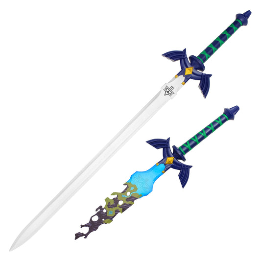 Legend of Zelda - Master Sword Replica with 2 Interchangeable Blades | Collectible Display Sword