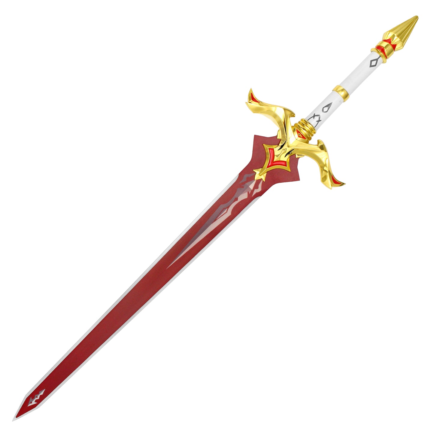 Genshin Impact - Bloodtainted Greatsword Replica | Collectible Display Steel Sword