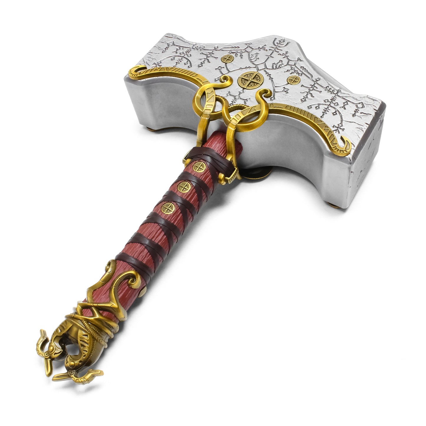 God of War - Mjölnir Hammer Replica | Collectible Display Metal Hammer