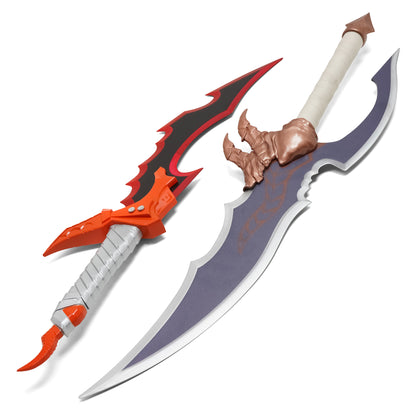 Solo Leveling – Venom Fang & Knight Killer 2-Piece Dagger Set Replica | Collectible Display Metal Daggers