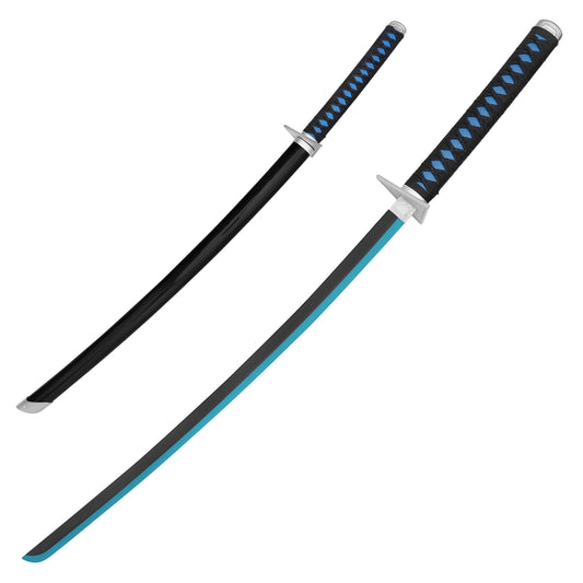 Virtual Youtuber - Nagao Kei's Blue Katana Replica | Collectible Stainless Steel Anime Sword