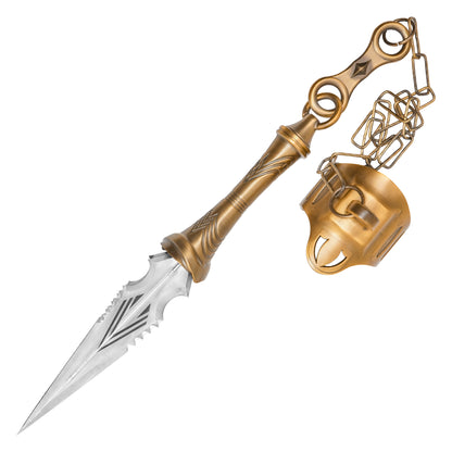 Mortal Kombat – Scorpion’s Kunai Replica | Collectible Display Steel Weapon