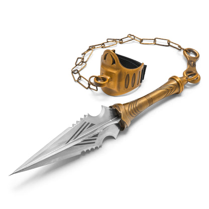 Mortal Kombat – Scorpion’s Kunai Replica | Collectible Display Steel Weapon