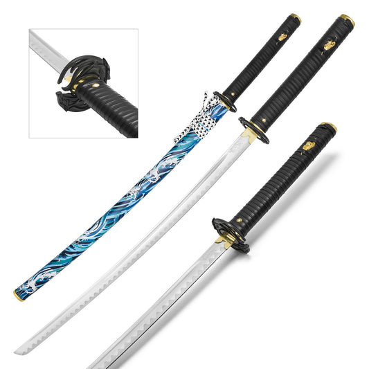 Ghost of Yōtei - Aranami’s Claw Katana Replica | Collectible Display Steel Katana