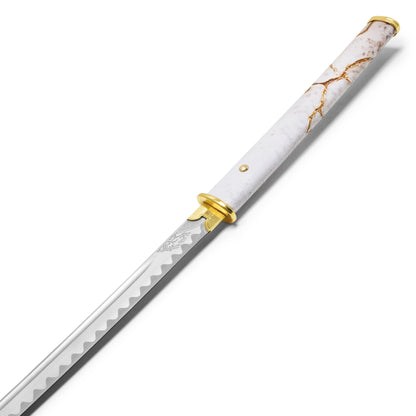 Ghost of Yōtei – Gilded Dawn Katana Replica | Collectible Display Sword