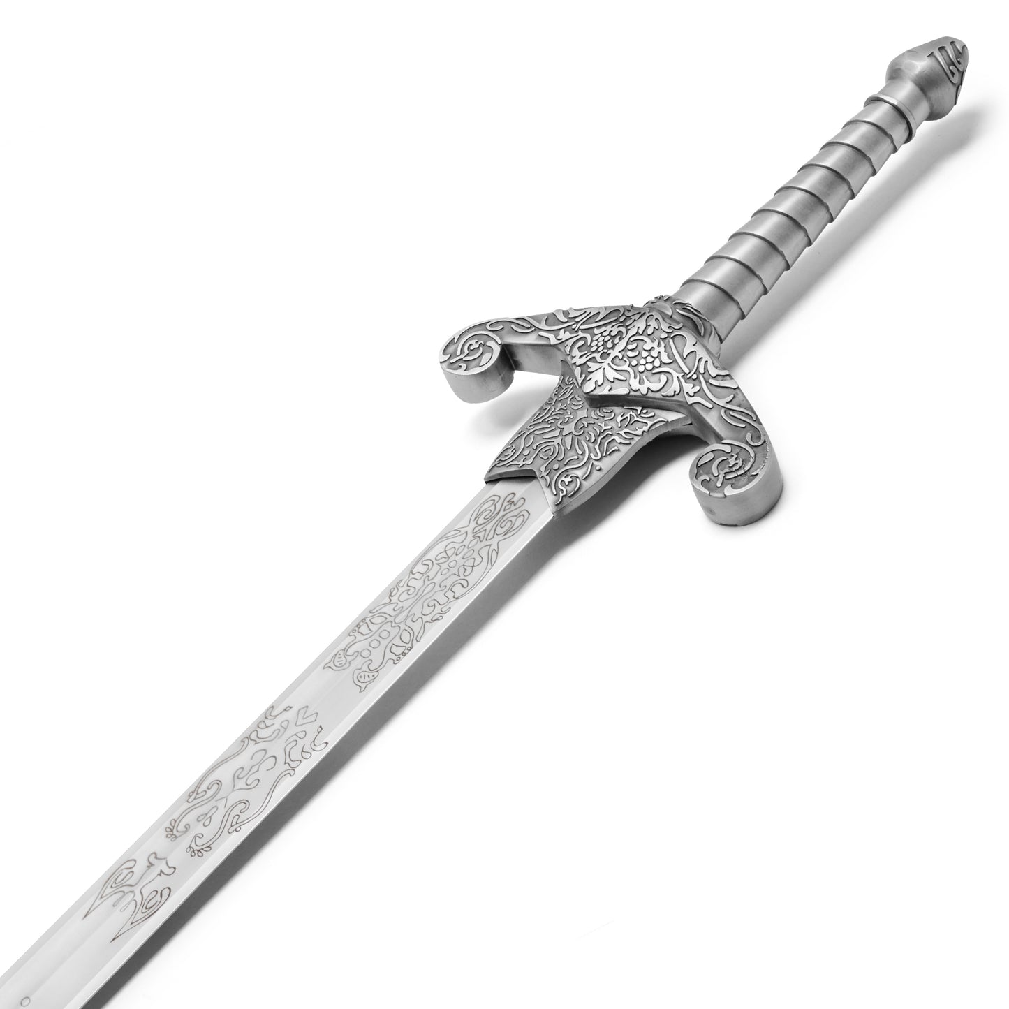 The Elder Scrolls IV: Oblivion – Silver Longsword Replica | Collectible Display Sword