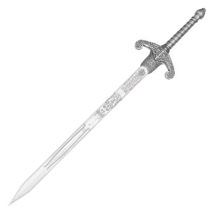 The Elder Scrolls IV: Oblivion – Silver Longsword Replica | Collectible Display Sword