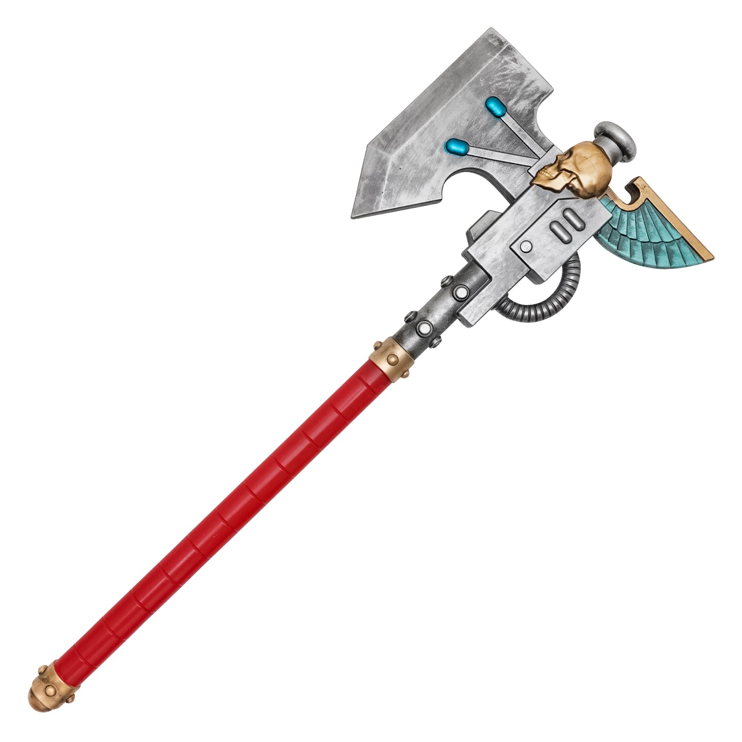 Warhammer 40,000: Space Marine 2 - Axe Mortalis Power Axe Replica | Collectible Foam Axe