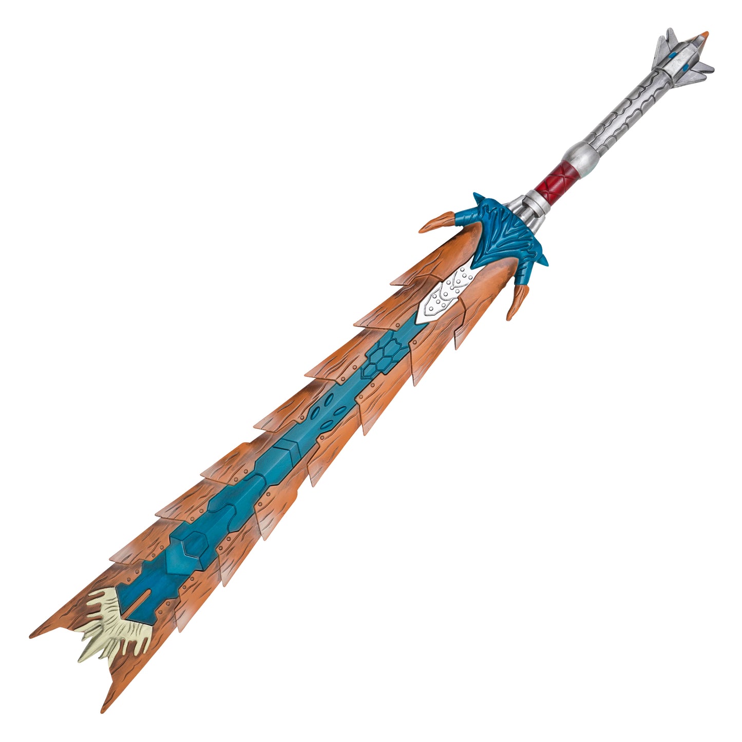 Monster Hunter × Final Fantasy VII – Zinogre Blade Replica | Collectible Foam Sword