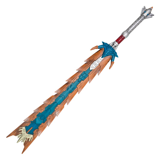 Monster Hunter × Final Fantasy VII – Zinogre Blade Replica | Collectible Foam Sword