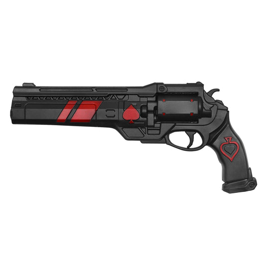 Destiny - Ace of Spades Hand Cannon Replica (Red & Black) | Collectible Foam Gun