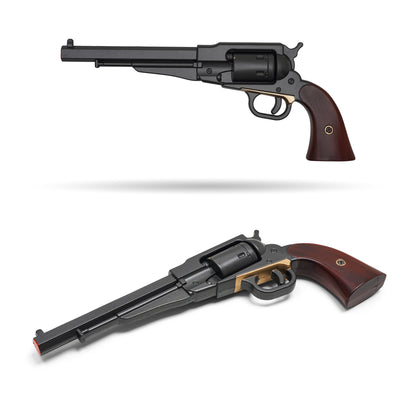 Historic 1858 Black Powder Revolver | Collectible Foam Gun