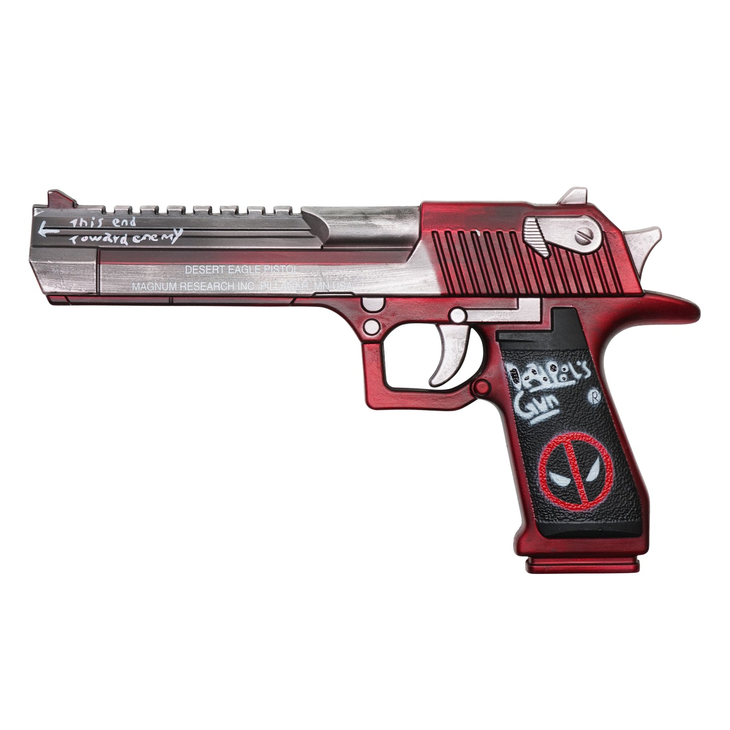 Deadpool's Desert Eagle Replica | Collectible Foam Gun