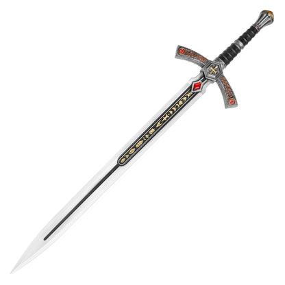 Jeweled Crusader Sword | Medieval Fantasy Replica Foam Sword