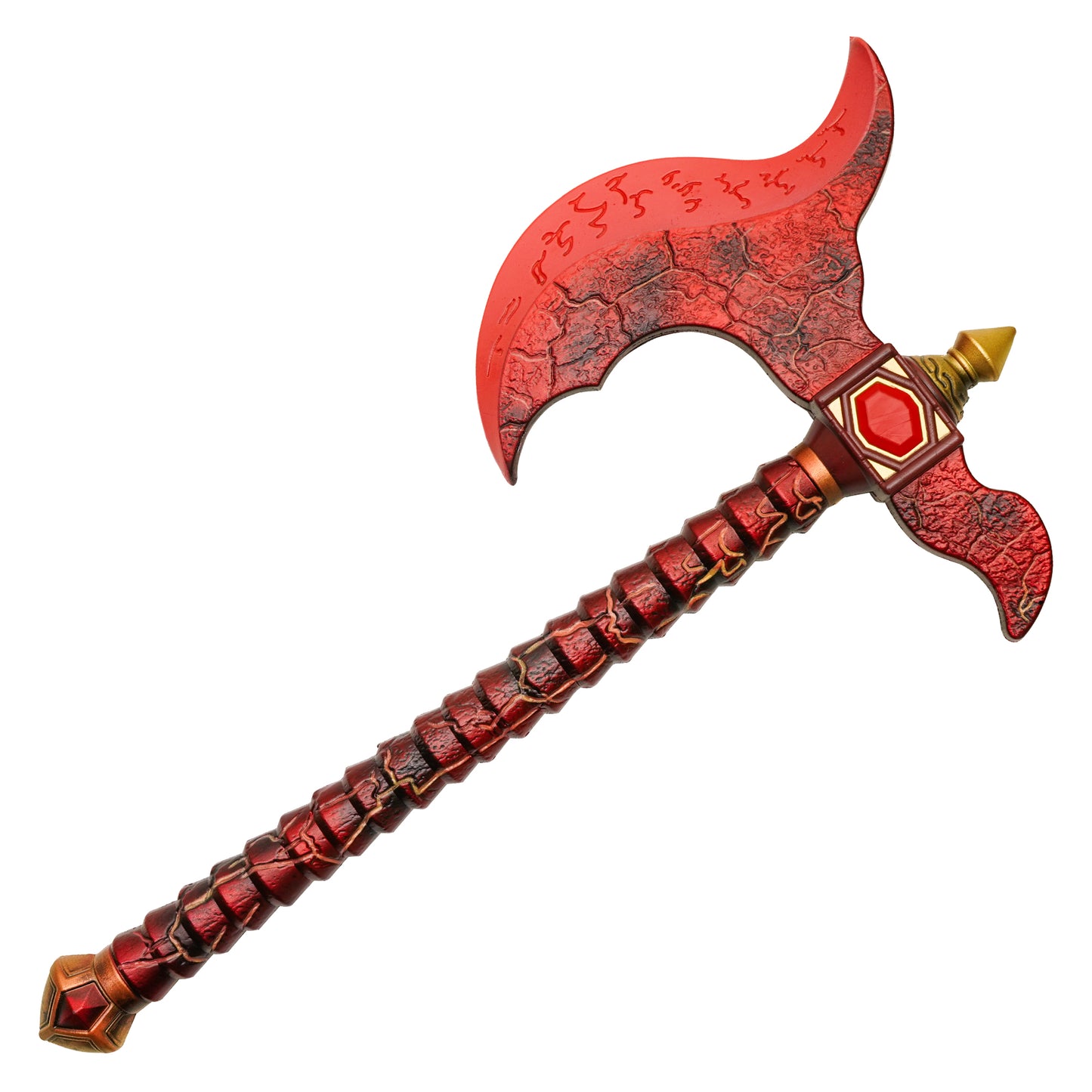 Red Blaze Axe | Medieval Fantasy Replica Foam Axe