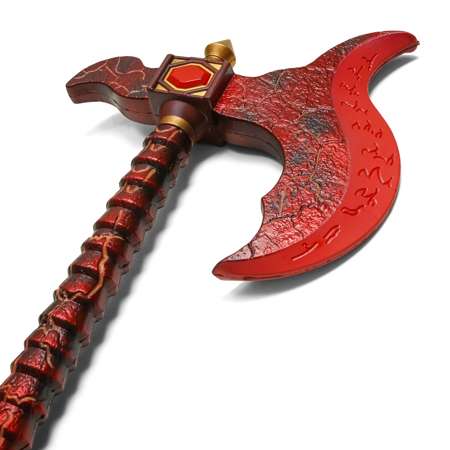 Red Blaze Axe | Medieval Fantasy Replica Foam Axe