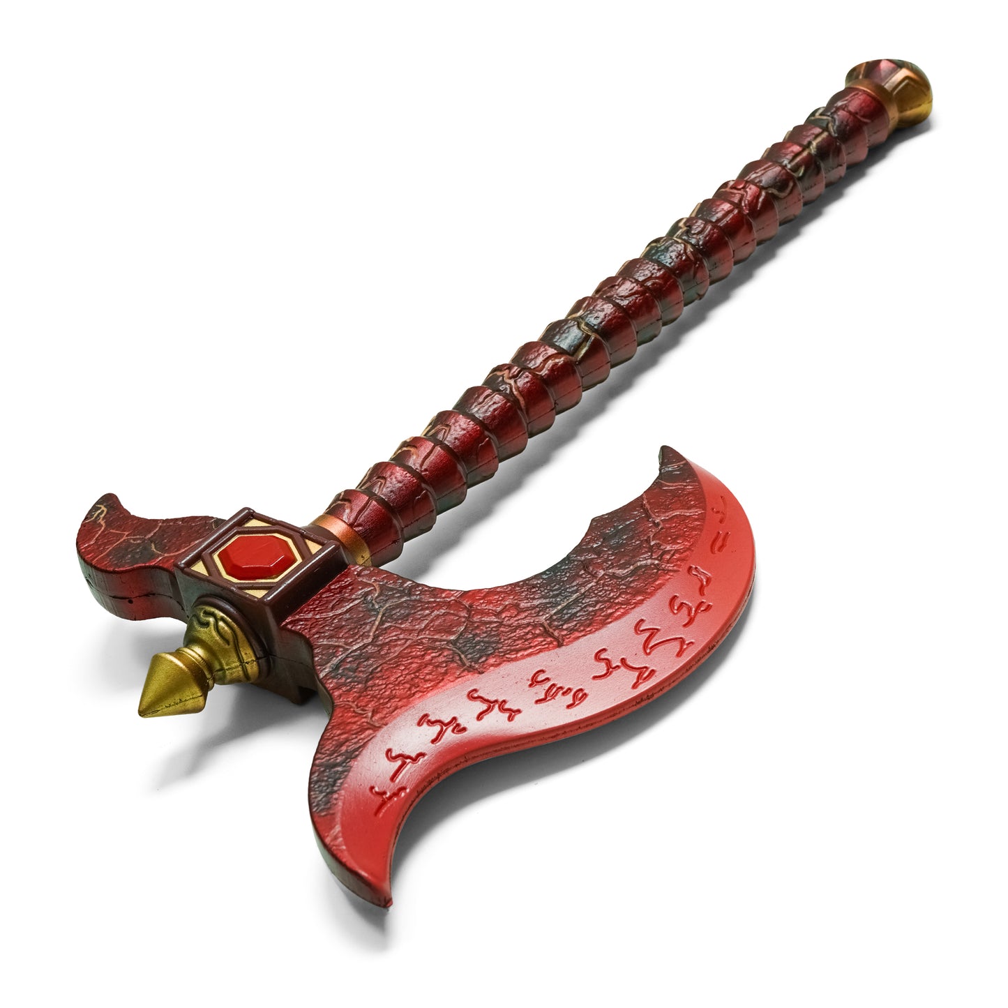 Red Blaze Axe | Medieval Fantasy Replica Foam Axe