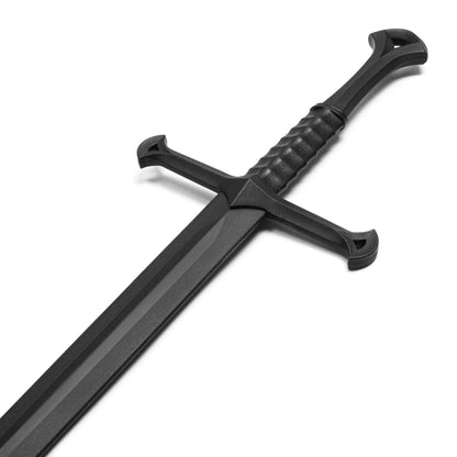 45.25" Black Medieval Polypropylene Sword