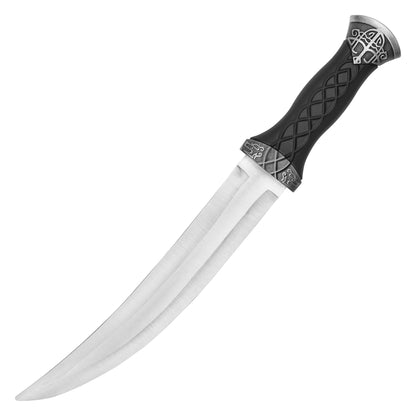 13.75" Black Knotwork Knife | Collectible Fixed Blade Knife