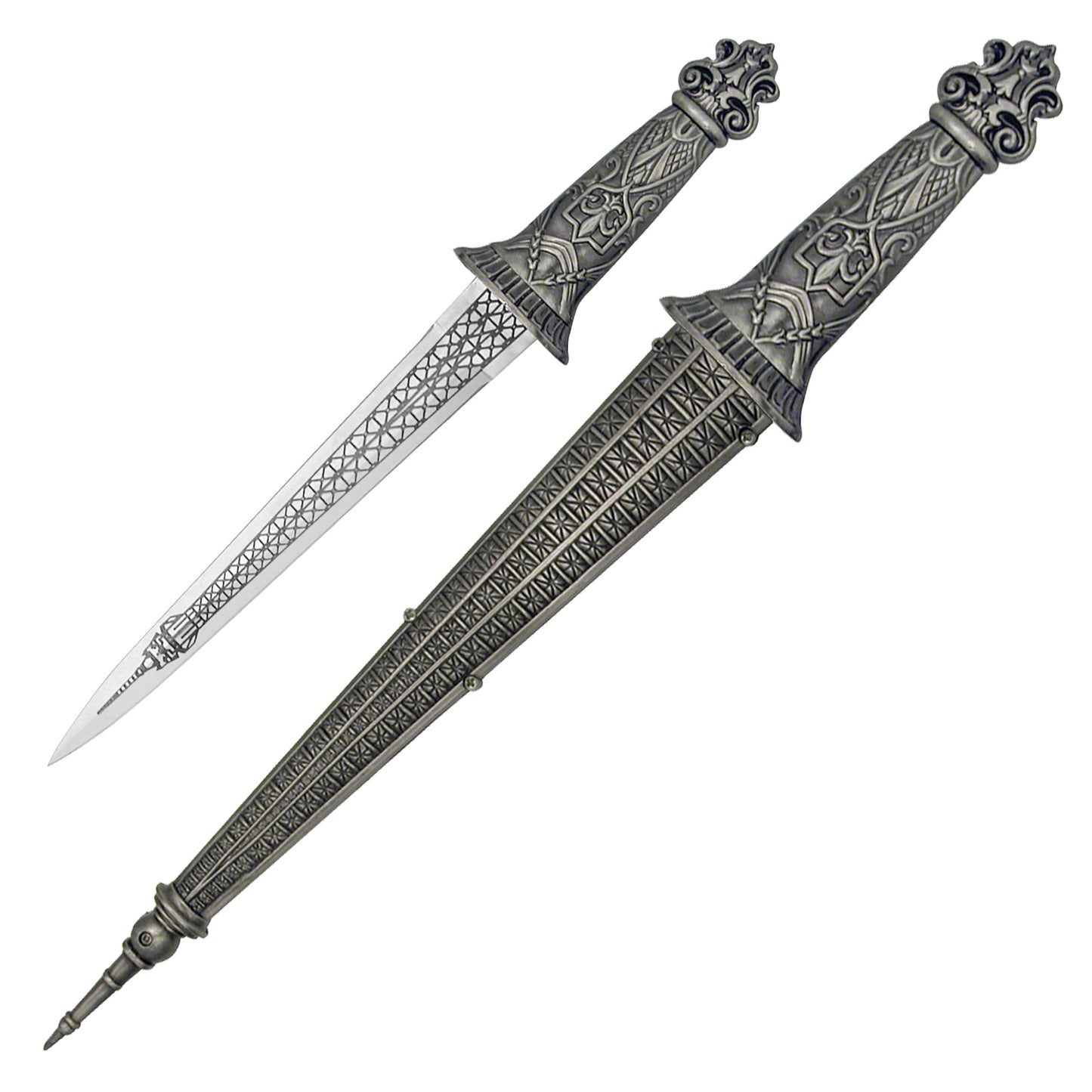 15" Eiffel Tower Dagger | Decorative Fixed Blade Display Knife